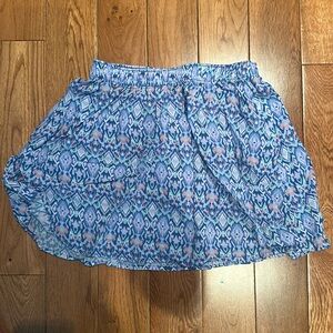 Hollister Blue Mini A-line Skirt for Casual Wear